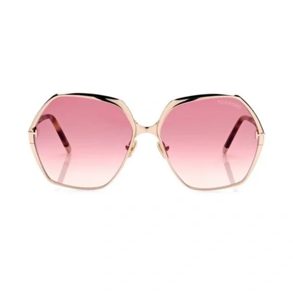 NWT TOM FORD Geometric Sunglasses - Picture 13 of 15